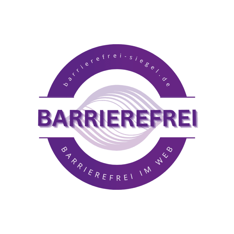 Barrierefrei-Siegel