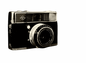 Kamera retro, symbolisch für Alt-Texte