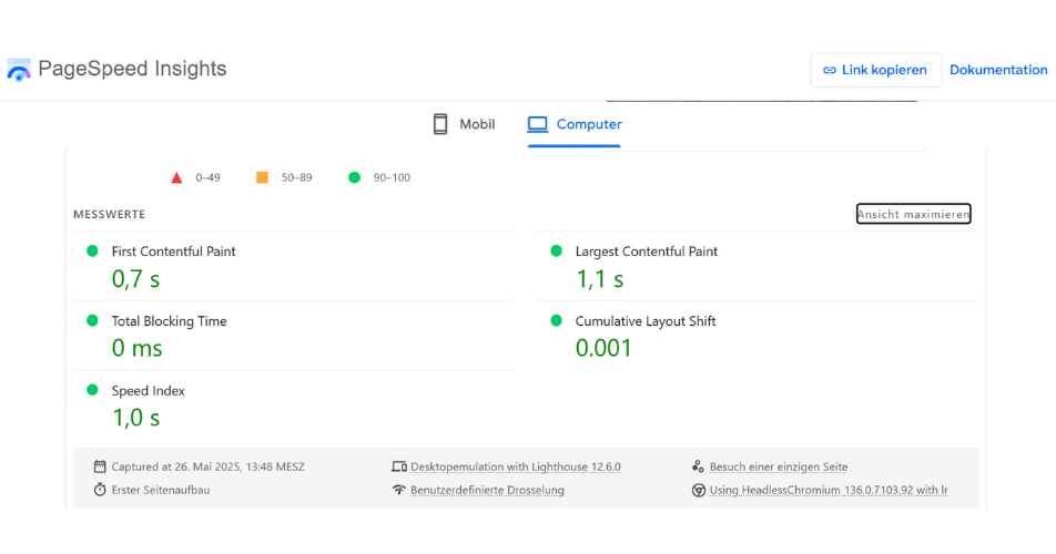 Pagespeed Insights, Core Web Vitals kontrollieren als essenzielle SEO-Nahme
